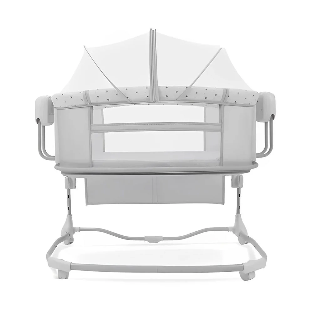 گهواره و تخت کنار مادر برقی ماستلا Mastela مدل 3in1 رنگ سفید