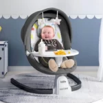 گهواره و تاب برقی کیدیلو Kidilo مدل Multi Functional رنگ طوسی تیره