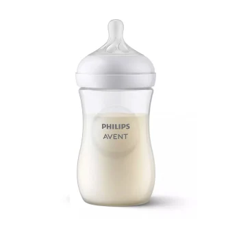 شیشه شیر نچرال 260 میلی لیتر فیلیپس اونت Philips Avent نسل جدید