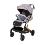 کالسکه مسافرتی کیدیلو Kidilo مدل V3 رنگ طوسی روشن