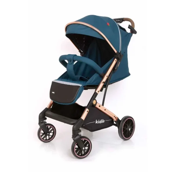 کالسکه مسافرتی کیدیلو Kidilo مدل V3 رنگ آبی