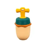 پستانک میوه خوری سیلیکونی رووکو Rovco مدل پیچی رنگ نارنجی