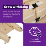 تشک گارددار الن بیبی Elen Baby طرح تدی کرم