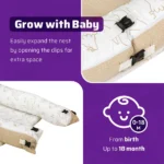 تشک گارددار الن بیبی Elen Baby طرح دایناسور