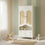 کمد نوزاد سلیکا وود Solika Wood مدل گندم